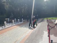 Председатель Генассамблеи ООН посетил могилу великого лидера Гейдара Алиева (ФОТО)