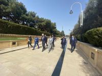 Председатель Генассамблеи ООН посетил могилу великого лидера Гейдара Алиева (ФОТО)