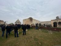 Делегация Тюркского совета побывала на разрушенном армянами кладбище Имарат (ФОТО/ВИДЕО)