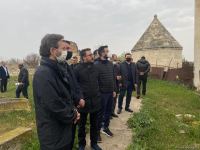 Делегация Тюркского совета побывала на разрушенном армянами кладбище Имарат (ФОТО/ВИДЕО)
