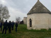 Делегация Тюркского совета побывала на разрушенном армянами кладбище Имарат (ФОТО/ВИДЕО)