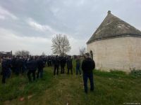 Делегация Тюркского совета побывала на разрушенном армянами кладбище Имарат (ФОТО/ВИДЕО)