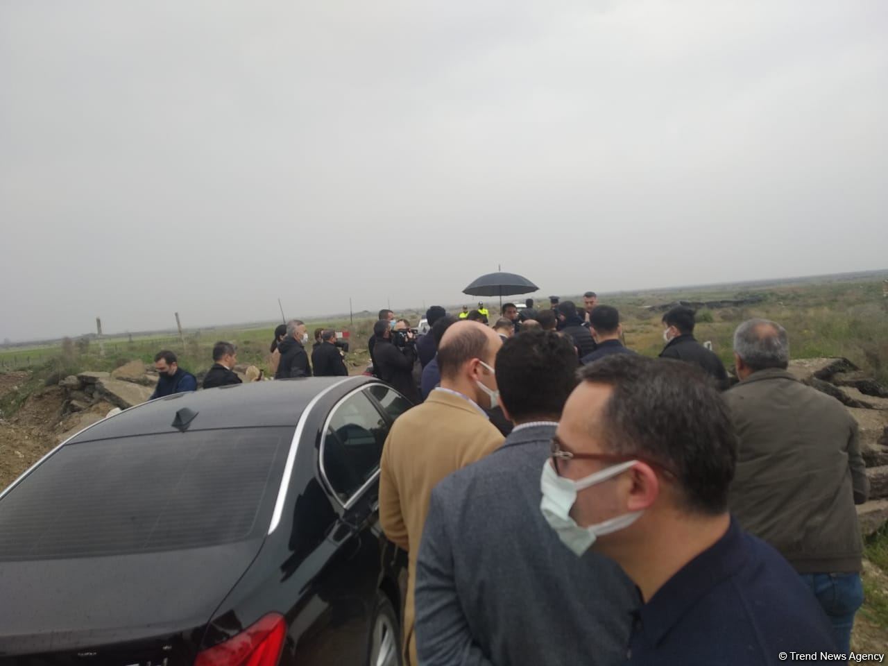 Начался визит делегации Тюркского совета в Агдам (ФОТО)