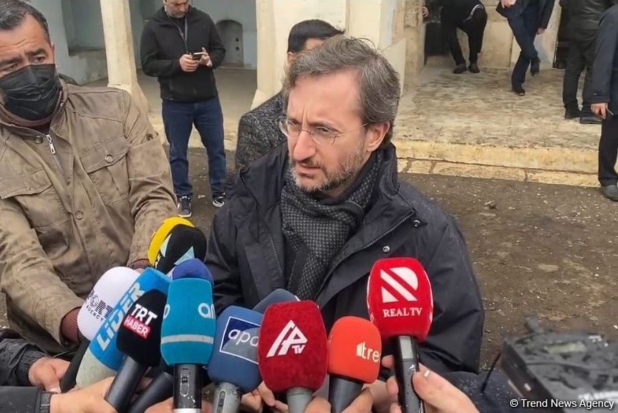 Увиденное нами в Агдаме – беспрецедентное варварство – Фахреттин Алтун (ВИДЕО)