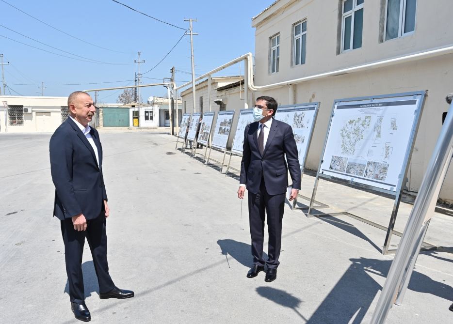 Президент Ильхам Алиев: В Пиршаги всегда был хороший виноград сорта «Шаны» – «Белый шаны», «Черный шаны»