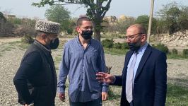 Завершилась поездка израильских журналистов в Агдам (ФОТО)
