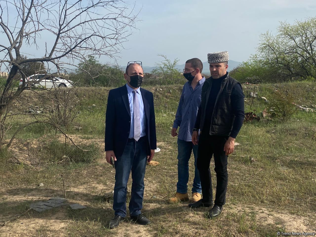 Завершилась поездка израильских журналистов в Агдам (ФОТО)