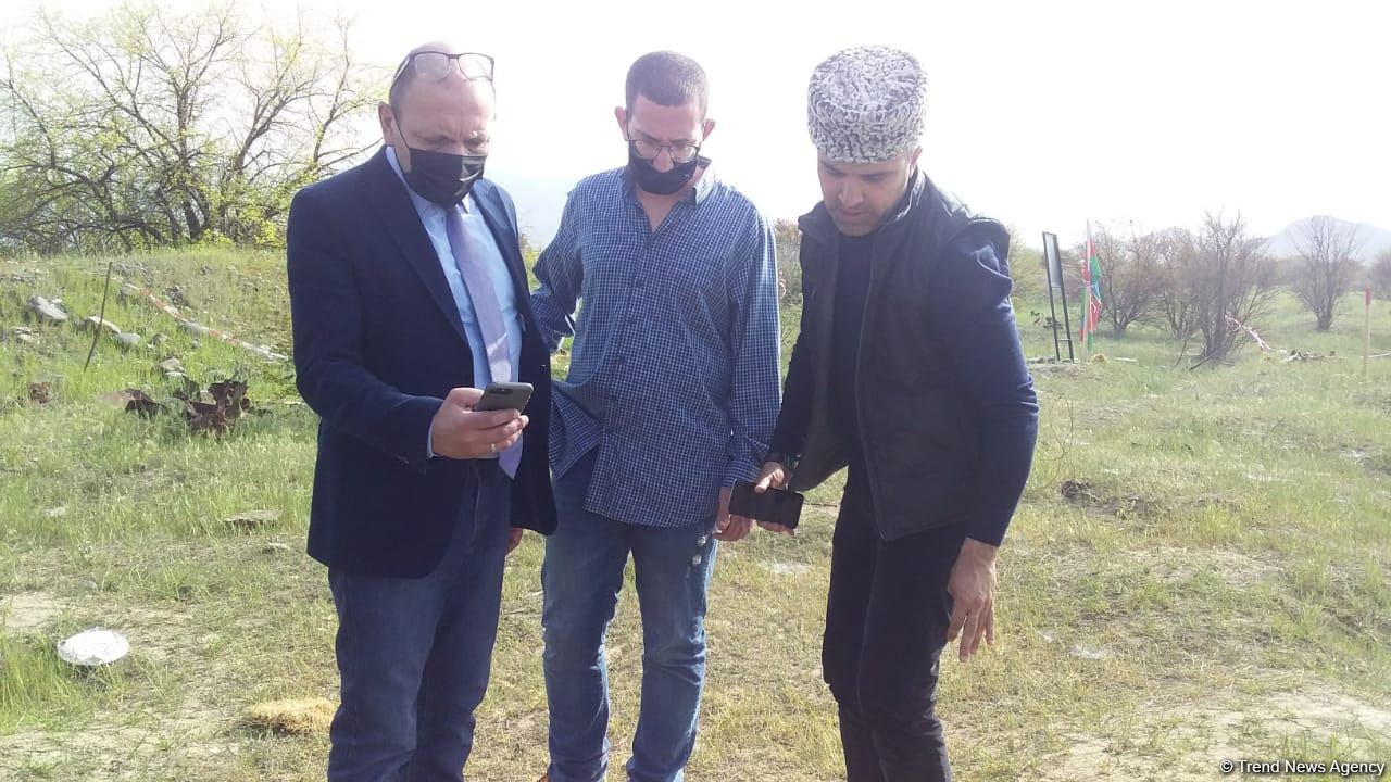 Завершилась поездка израильских журналистов в Агдам (ФОТО)