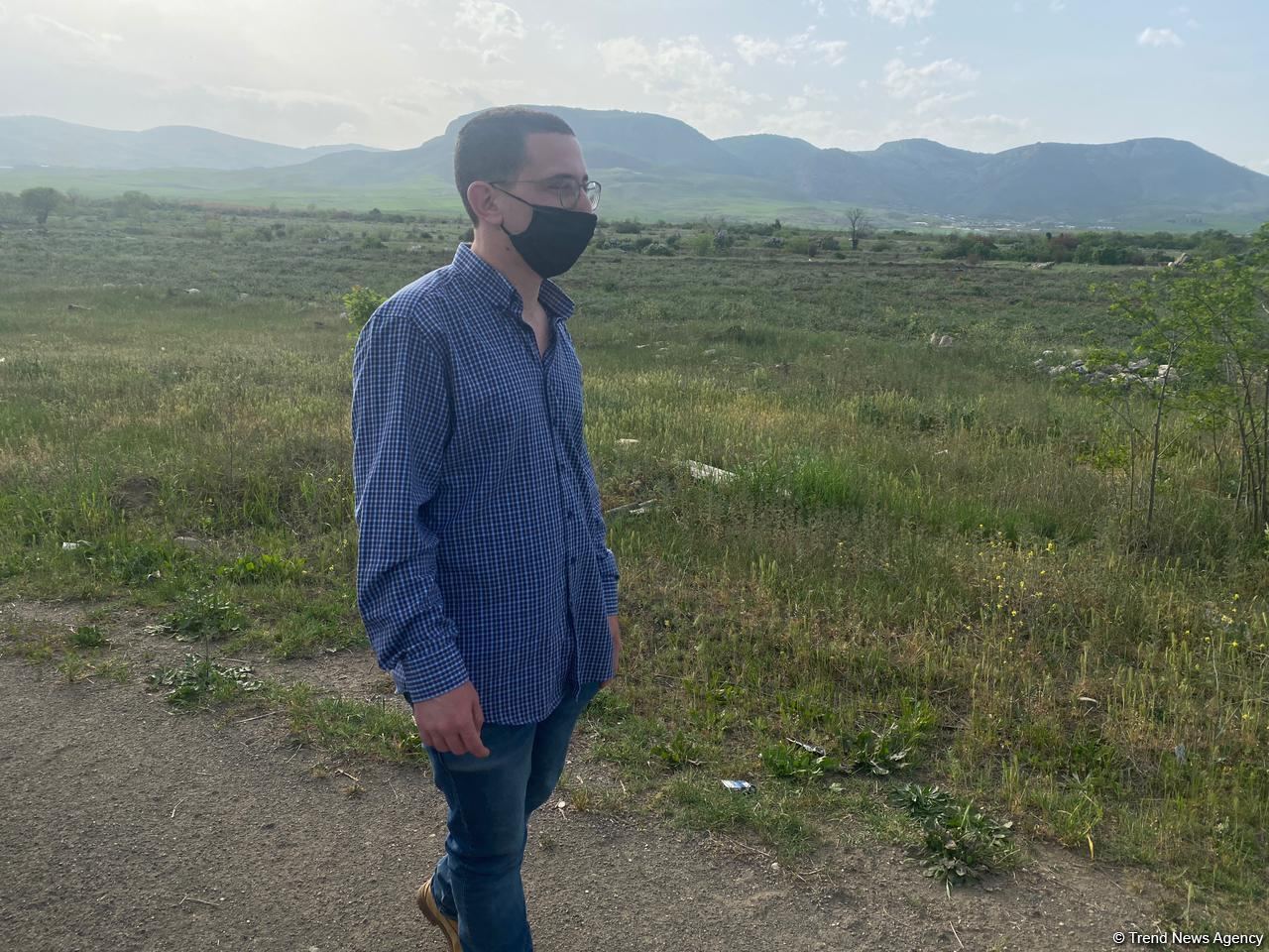 Завершилась поездка израильских журналистов в Агдам (ФОТО)