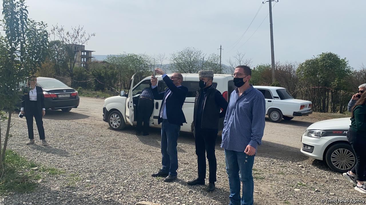 Завершилась поездка израильских журналистов в Агдам (ФОТО)