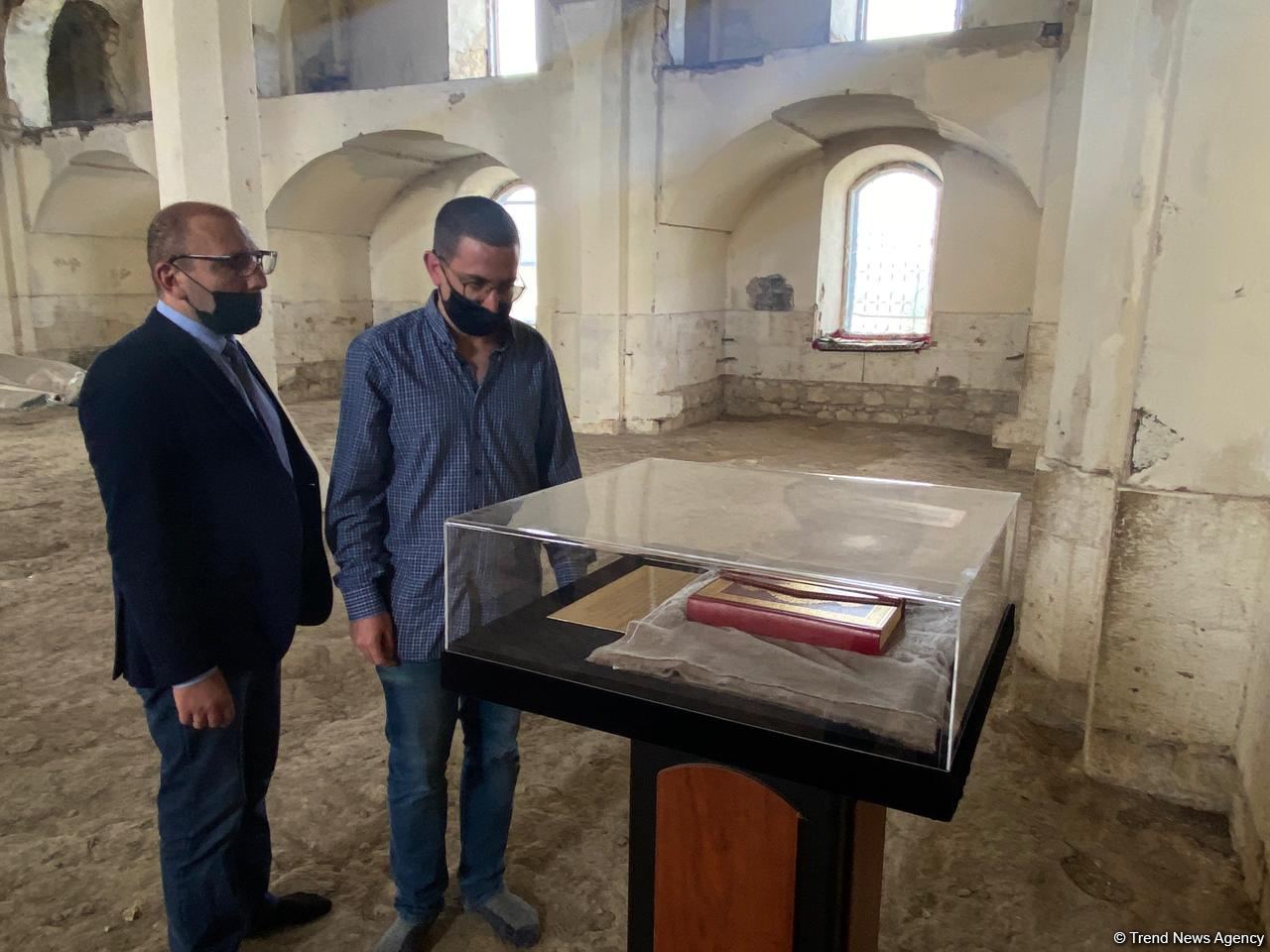 Завершилась поездка израильских журналистов в Агдам (ФОТО)