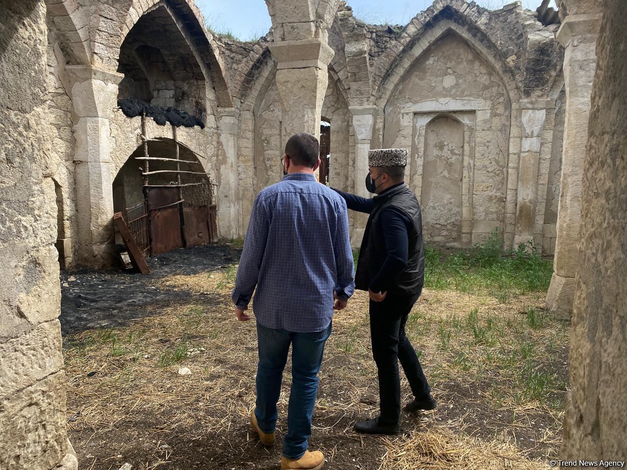 Завершилась поездка израильских журналистов в Агдам (ФОТО)