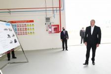 Президент Ильхам Алиев принял участие в открытии Гаджигабульского промышленного квартала (ФОТО)