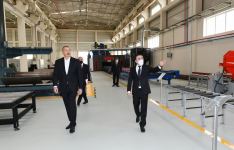 Президент Ильхам Алиев принял участие в открытии Гаджигабульского промышленного квартала (ФОТО)