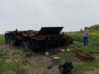 Продолжается визит израильских журналистов на освобожденные территории Азербайджана (ФОТО)