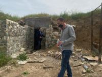 Продолжается визит израильских журналистов на освобожденные территории Азербайджана (ФОТО)