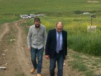 Продолжается визит израильских журналистов на освобожденные территории Азербайджана (ФОТО)