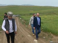 Продолжается визит израильских журналистов на освобожденные территории Азербайджана (ФОТО)