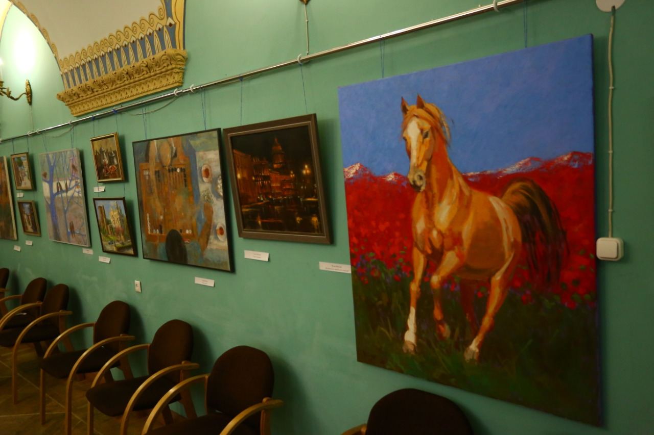 Культурное пространство Санкт-Петербурга и солнечный свет Азербайджана объединились в "Незримый разговор души" (ВИДЕО, ФОТО)