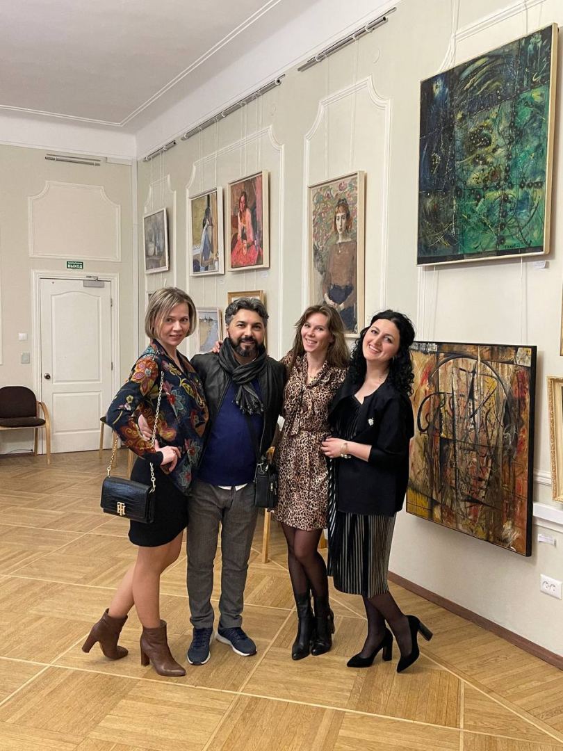 Культурное пространство Санкт-Петербурга и солнечный свет Азербайджана объединились в "Незримый разговор души" (ВИДЕО, ФОТО)