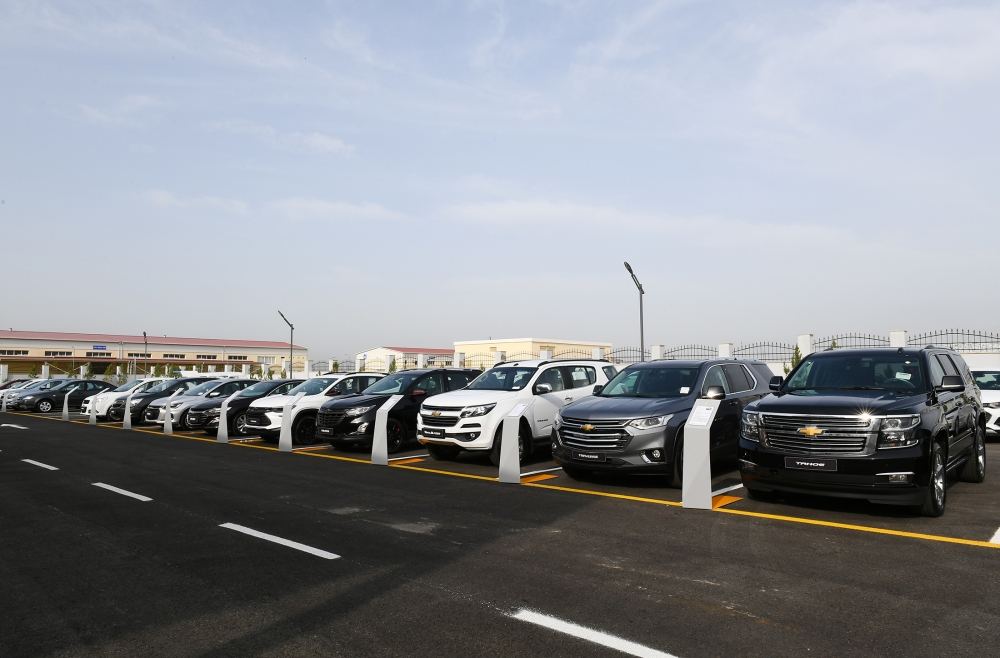 Президент Ильхам Алиев принял участие в открытии Гаджигабульского промышленного квартала (ФОТО)