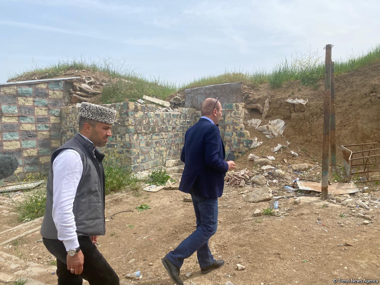 Продолжается визит израильских журналистов на освобожденные территории Азербайджана (ФОТО)