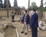 Французские юристы прибыли в Гянджу (ФОТО)