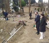 Французские юристы прибыли в Гянджу (ФОТО)