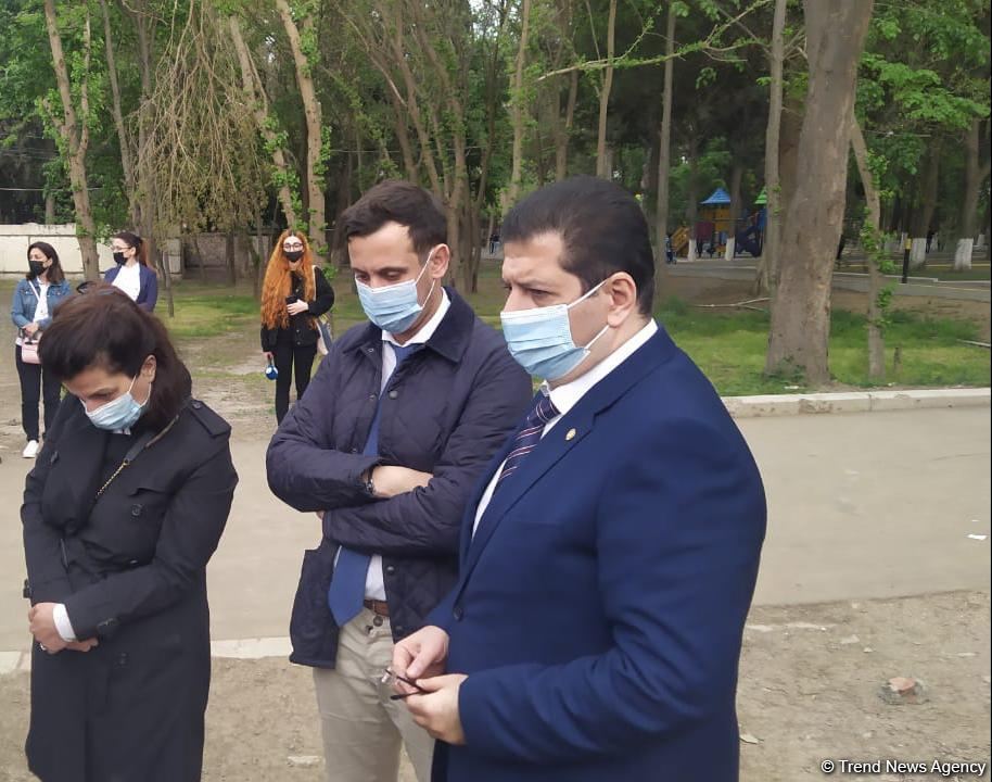 Французские юристы прибыли в Гянджу (ФОТО)