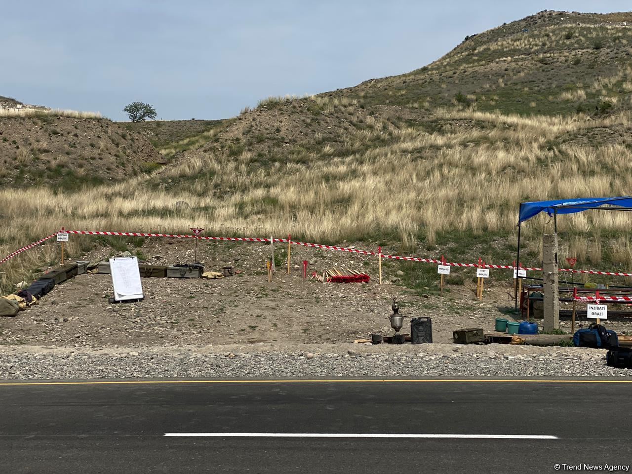 Суговушан и Талышкенд очищаются от мин для строительства ЛЭП (ФОТО)