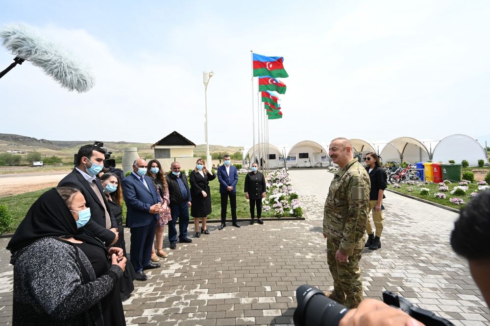 Президент Ильхам Алиев и Первая леди Мехрибан Алиева посетили Джебраильский и Зангиланский районы (ФОТО/ВИДЕО) (версия 4)