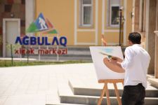 Битва художников в селе Агбулаг - природа, чистый воздух и современная инфраструктура (ФОТО)