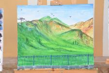 Битва художников в селе Агбулаг - природа, чистый воздух и современная инфраструктура (ФОТО)