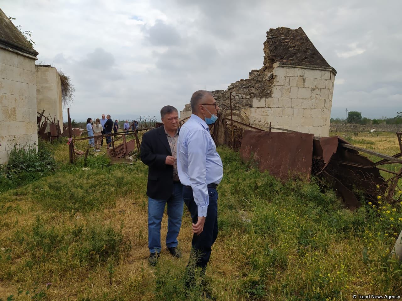 Российские депутаты и эксперты находятся в Агдаме (ФОТО)