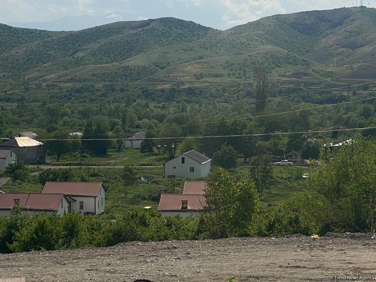 В селе Ханлыг Губадлинского района начинается новая жизнь - Trend TV