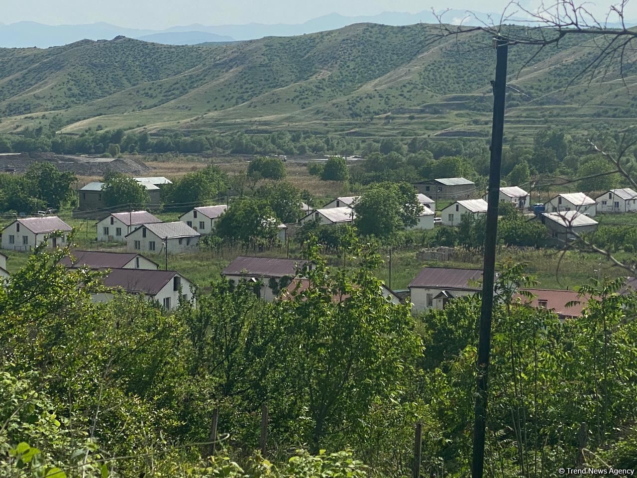 В селе Ханлыг Губадлинского района начинается новая жизнь - Trend TV