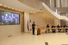 В Университете АДА прошла выставка и торжественная презентация книги "Ахмедия Джабраилов 100" (ФОТО)