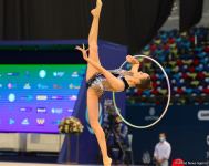 В Баку стартовал первый день соревнований Кубка мира по художественной гимнастике (ФОТО)