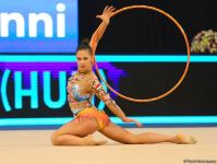 В Баку стартовал первый день соревнований Кубка мира по художественной гимнастике (ФОТО)