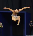 В Баку стартовал первый день соревнований Кубка мира по художественной гимнастике (ФОТО)