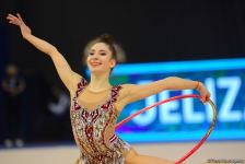 В Баку стартовал первый день соревнований Кубка мира по художественной гимнастике (ФОТО)