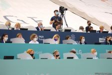 В Баку стартовал первый день соревнований Кубка мира по художественной гимнастике (ФОТО)