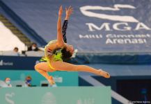 В Баку стартовал первый день соревнований Кубка мира по художественной гимнастике (ФОТО)