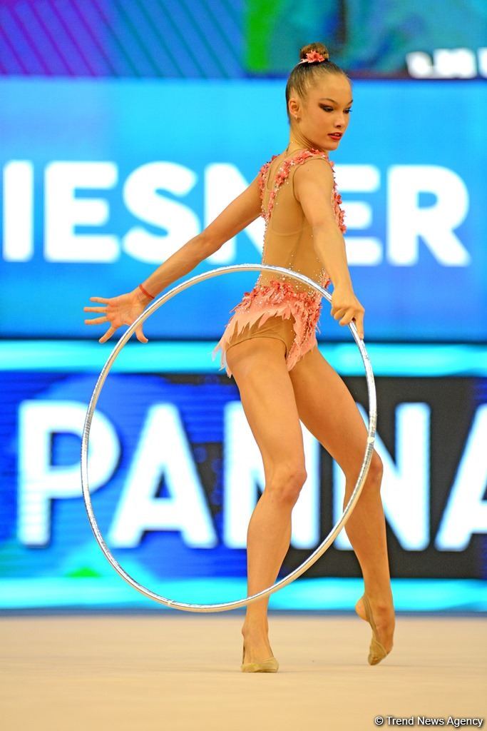 В Баку стартовал первый день соревнований Кубка мира по художественной гимнастике (ФОТО)