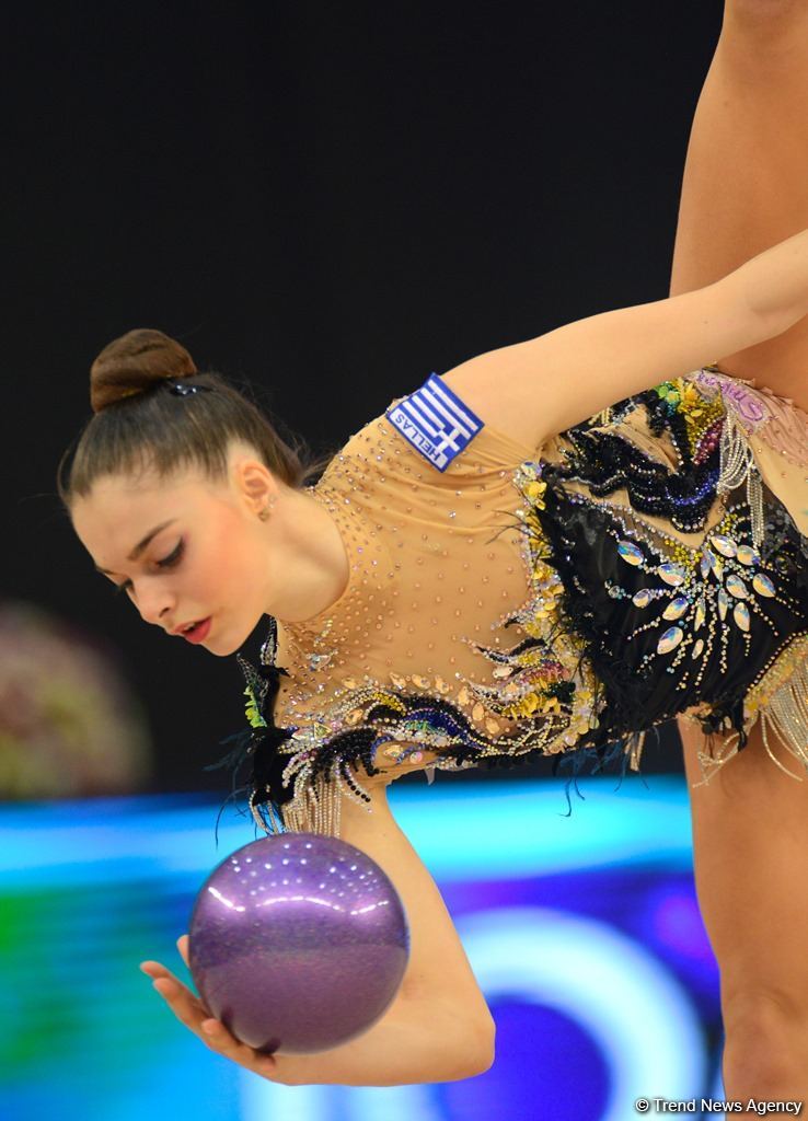 В Баку стартовал первый день соревнований Кубка мира по художественной гимнастике (ФОТО)