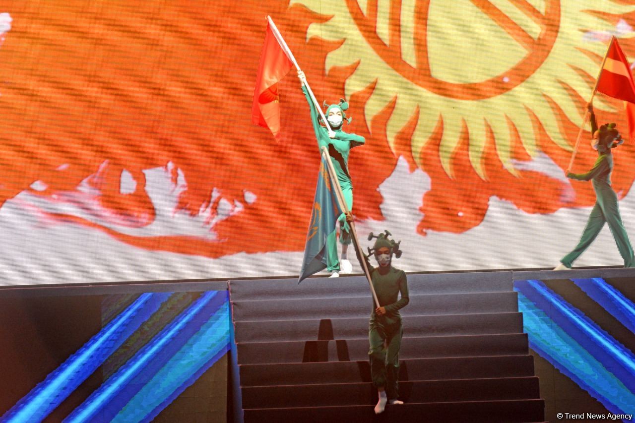 В Баку состоялась церемония открытия Кубка мира по художественной гимнастике (ФОТО)