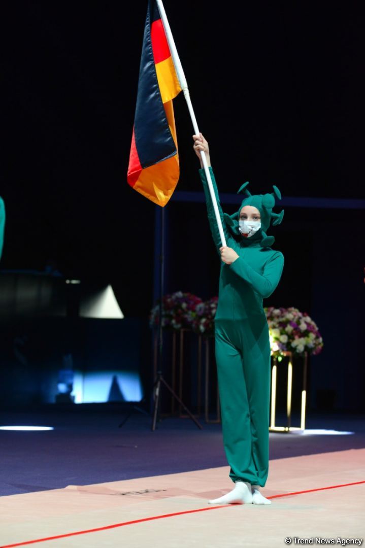 В Баку состоялась церемония открытия Кубка мира по художественной гимнастике (ФОТО)