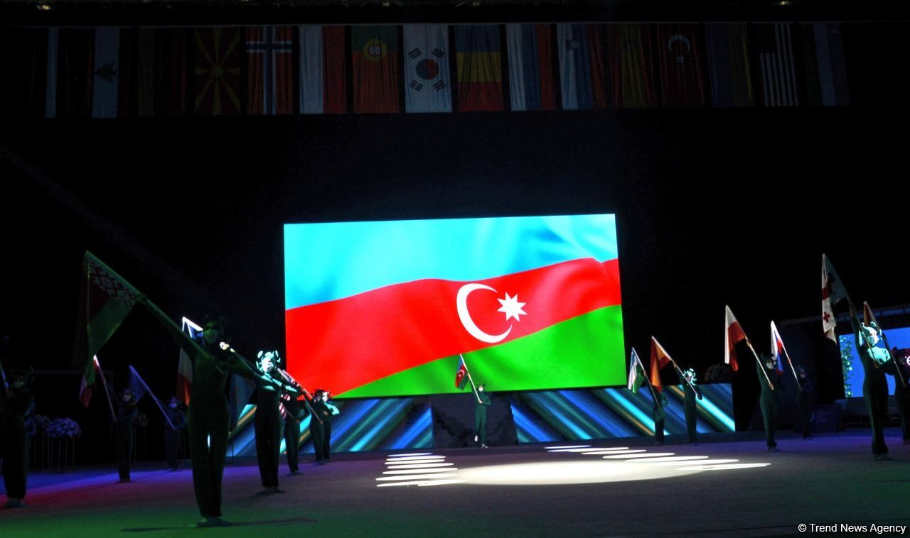 В Баку состоялась церемония открытия Кубка мира по художественной гимнастике (ФОТО)