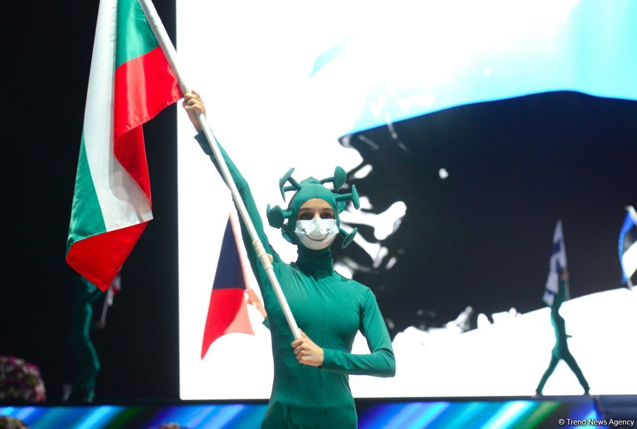 В Баку состоялась церемония открытия Кубка мира по художественной гимнастике (ФОТО)