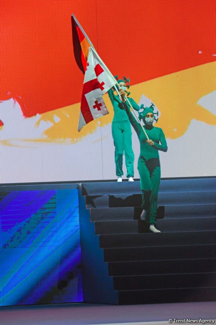 В Баку состоялась церемония открытия Кубка мира по художественной гимнастике (ФОТО)